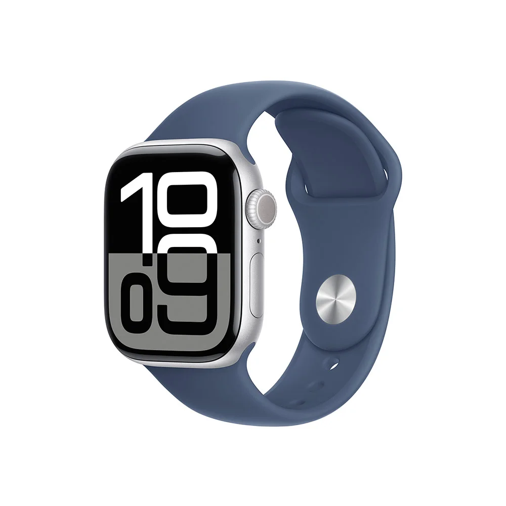 Умные часы Apple Watch S10 46mm Silver Denim S/M (US)