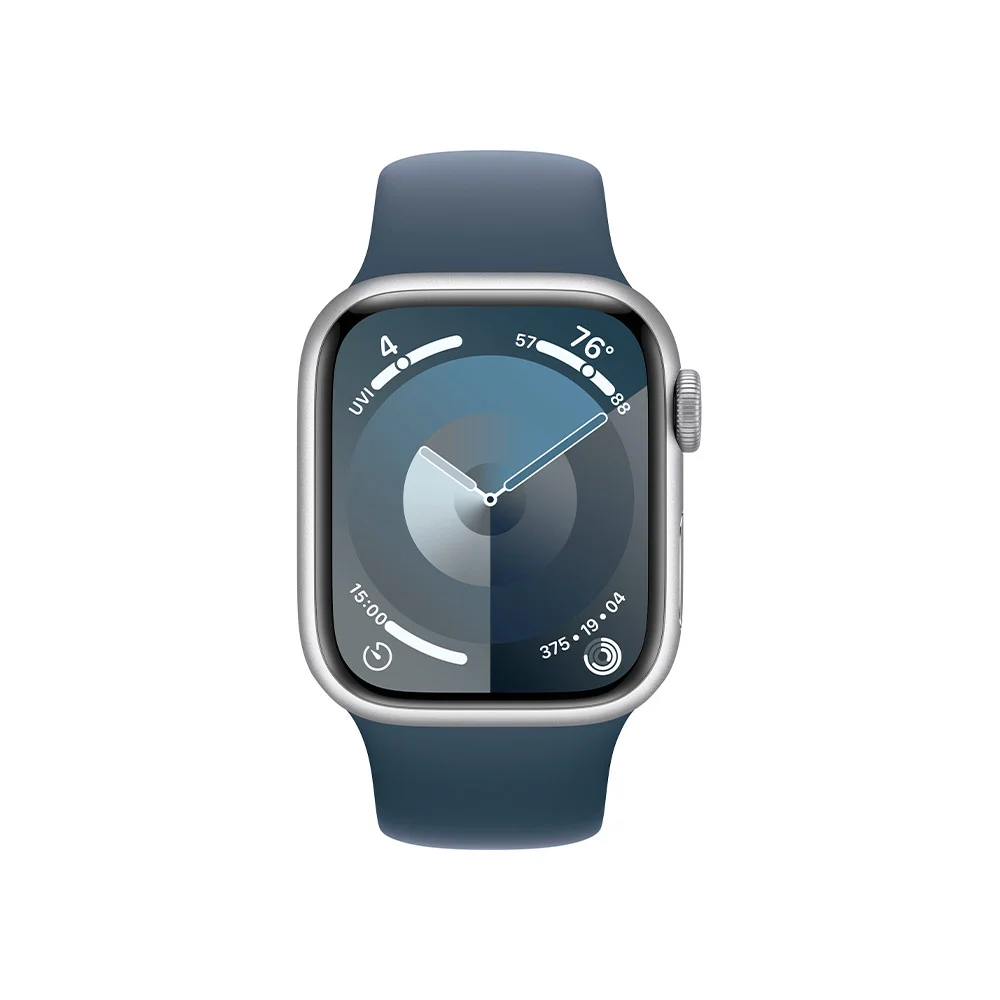 Купить Умные часы Apple Watch S9 41mm Silver Storm Blue S/M (US) Умные часы Apple Watch S9 41mm Silver Storm Blue S/M (US)