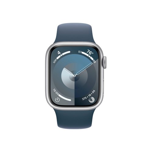 Умные часы Apple Watch S9 41mm Silver Storm Blue S/M (US)