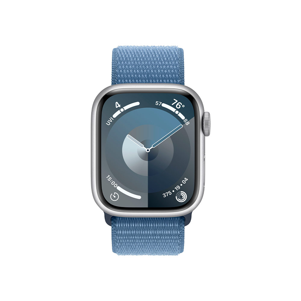 Умные часы Apple Watch S9 41mm Silver Winter Blue Loop (US)