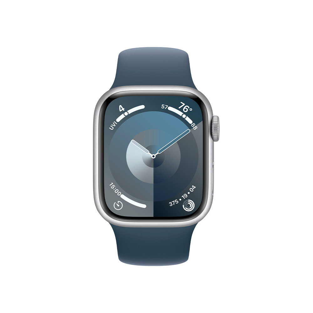 Умные часы Apple Watch S9 45mm Silver Storm Blue S/M (US)