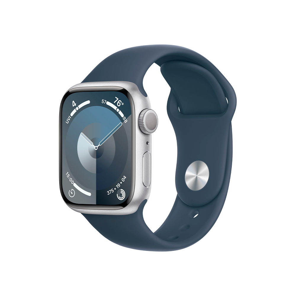 Умные часы Apple Watch S9 45mm Silver Storm Blue S/M (US)