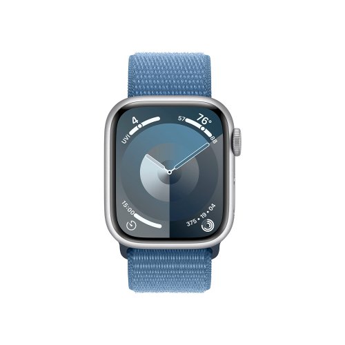 Умные часы Apple Watch S9 45mm Silver Winter Blue Loop (US)
