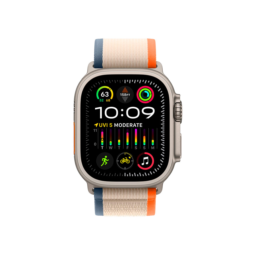 Умные часы Apple Watch Ultra 2 49mm Orange\Beige Trail Loop S/M (US)