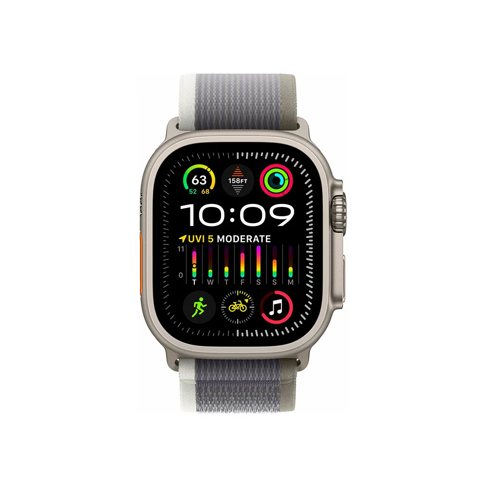 Купить Умные часы Apple Watch Ultra 2 49mm Green\Gray Trail Loop S/M (US) Умные часы Apple Watch Ultra 2 49mm Green\Gray Trail Loop S/M (US)