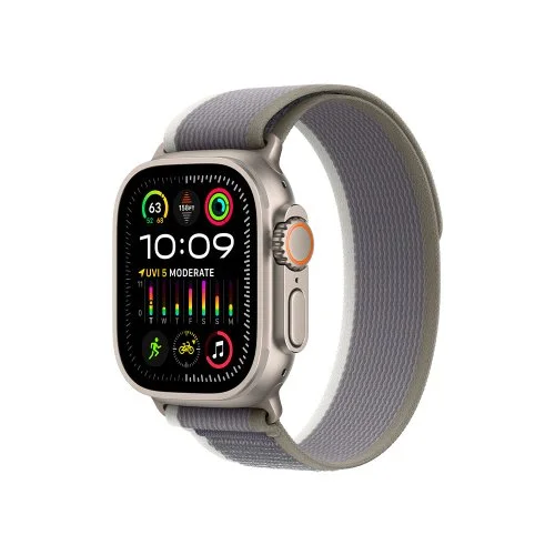 Купить Умные часы Apple Watch Ultra 2 49mm Green\Gray Trail Loop S/M (US) Умные часы Apple Watch Ultra 2 49mm Green\Gray Trail Loop S/M (US)