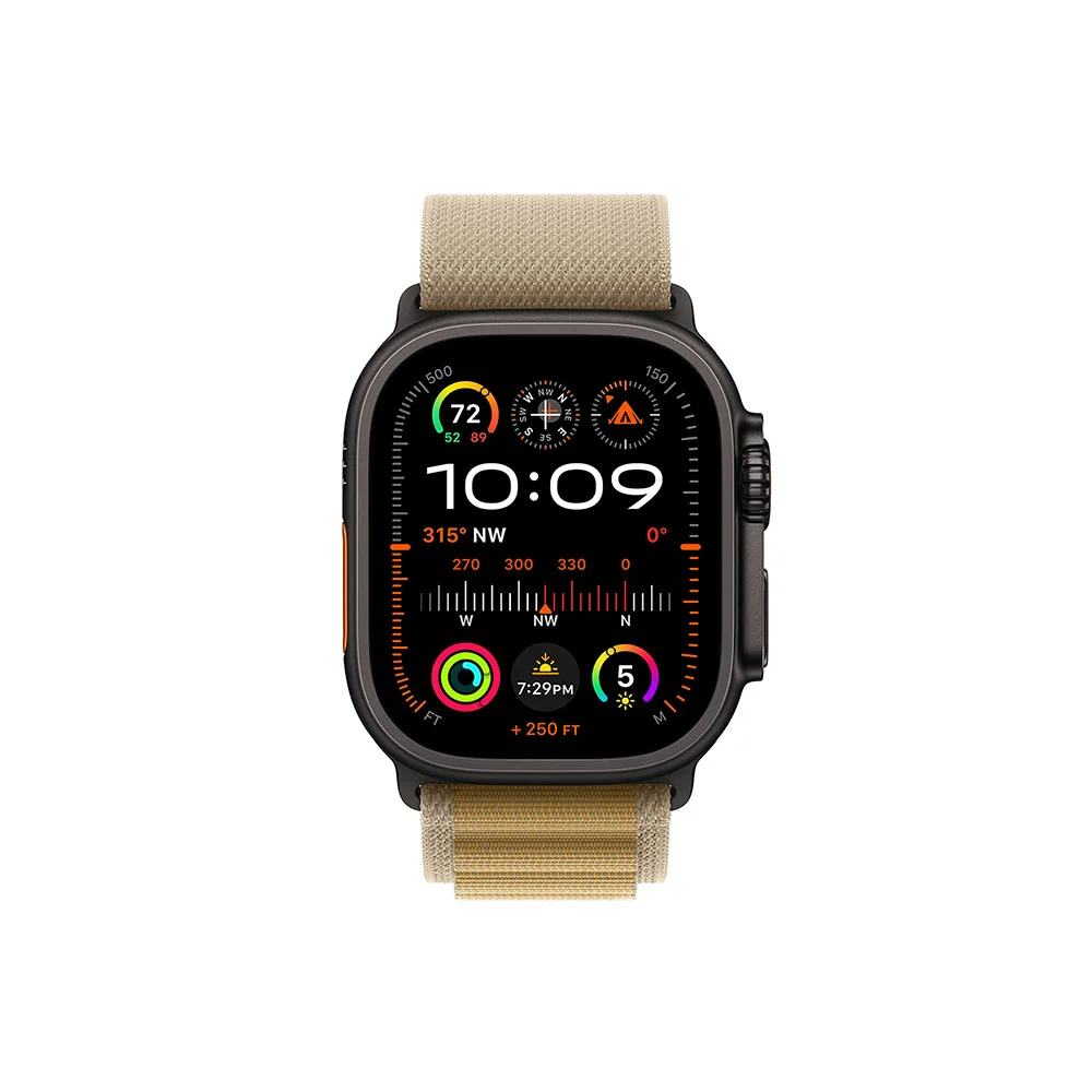 Купить Умные часы Apple Watch Ultra 2 49mm Black Tan Alpine Loop L (US) Умные часы Apple Watch Ultra 2 49mm Black Tan Alpine Loop L (US)