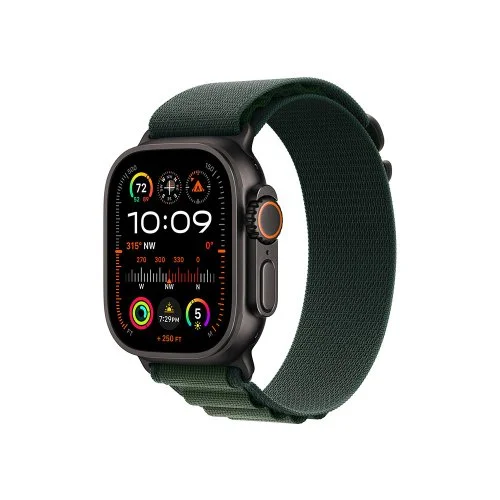 Купить Умные часы Apple Watch Ultra 2 49mm Black Dark Green Alpine Loop M (US) Умные часы Apple Watch Ultra 2 49mm Black Dark Green Alpine Loop M (US)