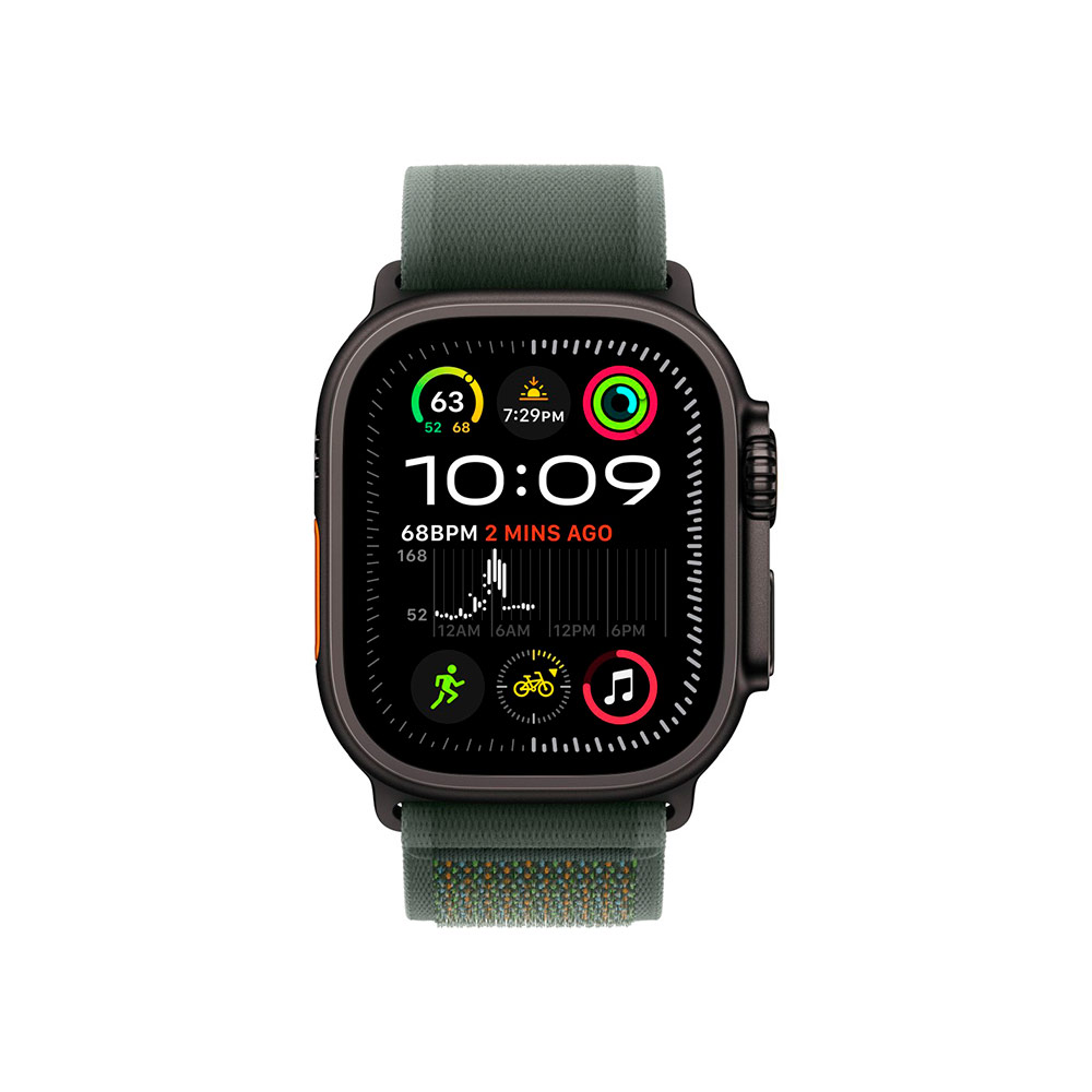 Умные часы Apple Watch Ultra 2 49mm Black Green Trail Loop S/M (US)