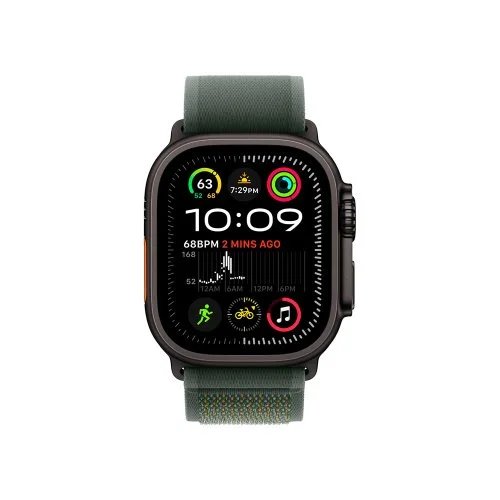 Умные часы Apple Watch Ultra 2 49mm Black Green Trail Loop S/M (US)