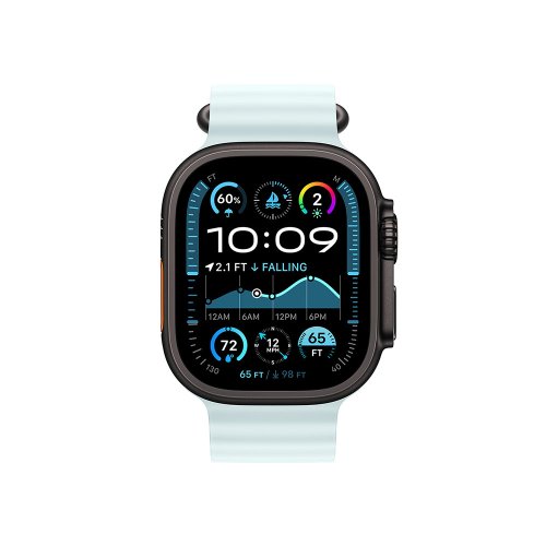 Умные часы Apple Watch Ultra 2 49mm Black Ice Blue Ocean Band (US)