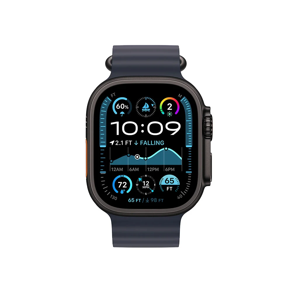 Купить Умные часы Apple Watch Ultra 2 49mm Black Navy Ocean Band (US) Умные часы Apple Watch Ultra 2 49mm Black Navy Ocean Band (US)