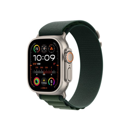 Умные часы Apple Watch Ultra 2 49mm Natural Dark Green Alpine Loop S (US)