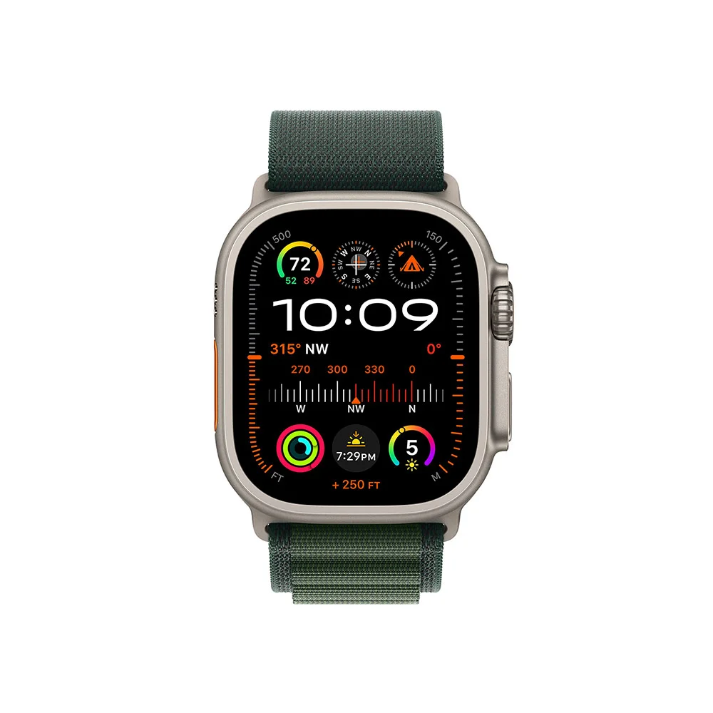 Умные часы Apple Watch Ultra 2 49mm Natural Dark Green Alpine Loop L (US)