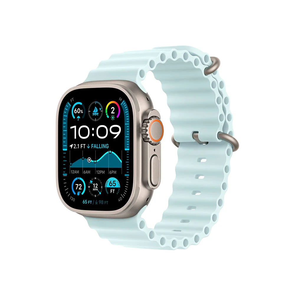Умные часы Apple Watch Ultra 2 49mm Natural Ice Blue Ocean Band (US)