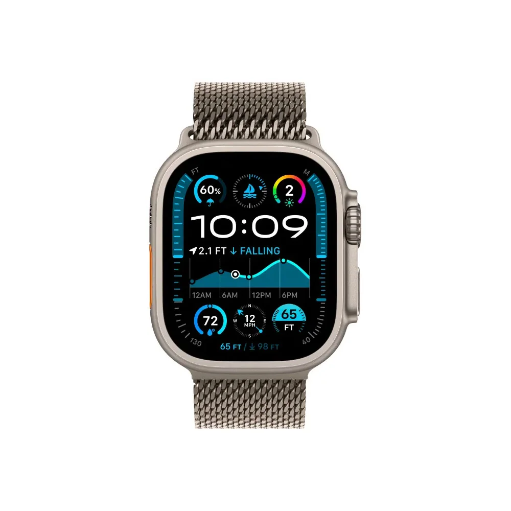 Купить Умные часы Apple Watch Ultra 2 49mm Natural Natural Milanese S (US) Умные часы Apple Watch Ultra 2 49mm Natural Natural Milanese S (US)