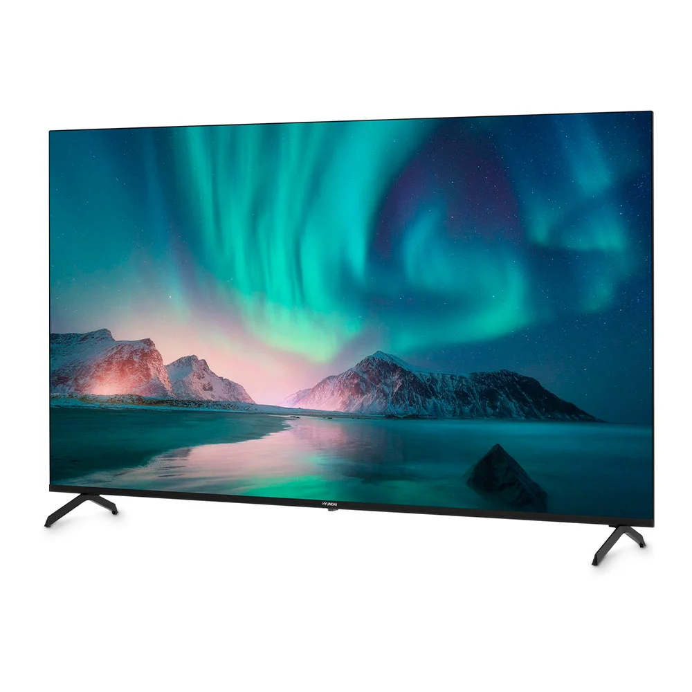 Телевизор 65" Hyundai H-LED65BU7006 (4K UHD 3840x2160, Smart TV) Черный/Серебристый