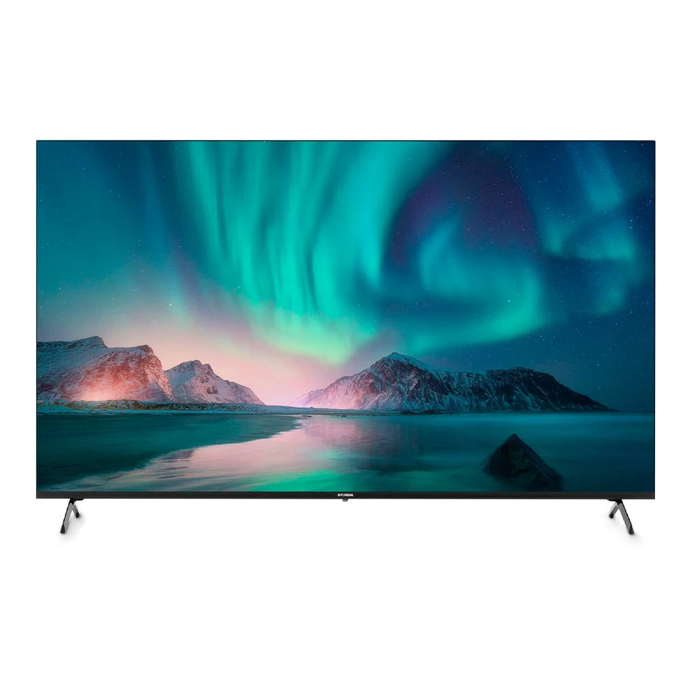 Телевизор 65" Hyundai H-LED65BU7006 (4K UHD 3840x2160, Smart TV) Черный/Серебристый