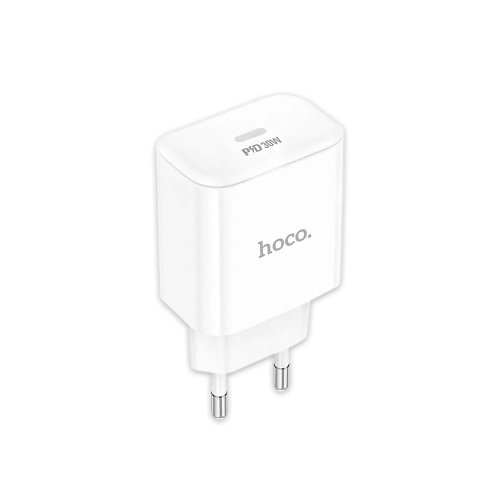 Сетевая зарядка HOCO (C76A Pro) (PD 30W) Белый
