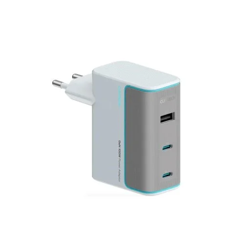 Купить Сетевая зарядка Cuktech Gan 100W (AD1003EU) (2C1A) с кабелем Type-C Белый Сетевая зарядка Cuktech Gan 100W (AD1003EU) (2C1A) с кабелем Type-C Белый