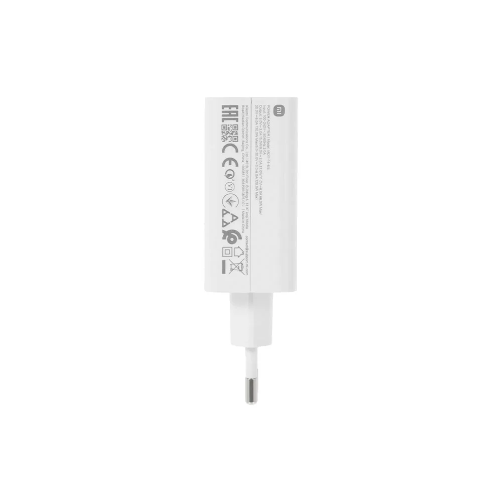 Купить Сетевая зарядка Xiaomi 120W HyperCharge Combo (TypeA) (MDY-14-EE) Сетевая зарядка Xiaomi 120W HyperCharge Combo (TypeA) (MDY-14-EE)