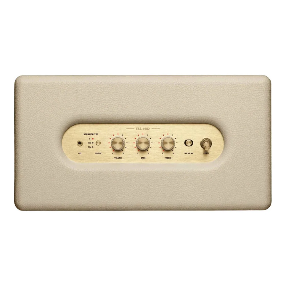 Портативная колонка Marshall Stanmore 3 Cream (Бежевый)