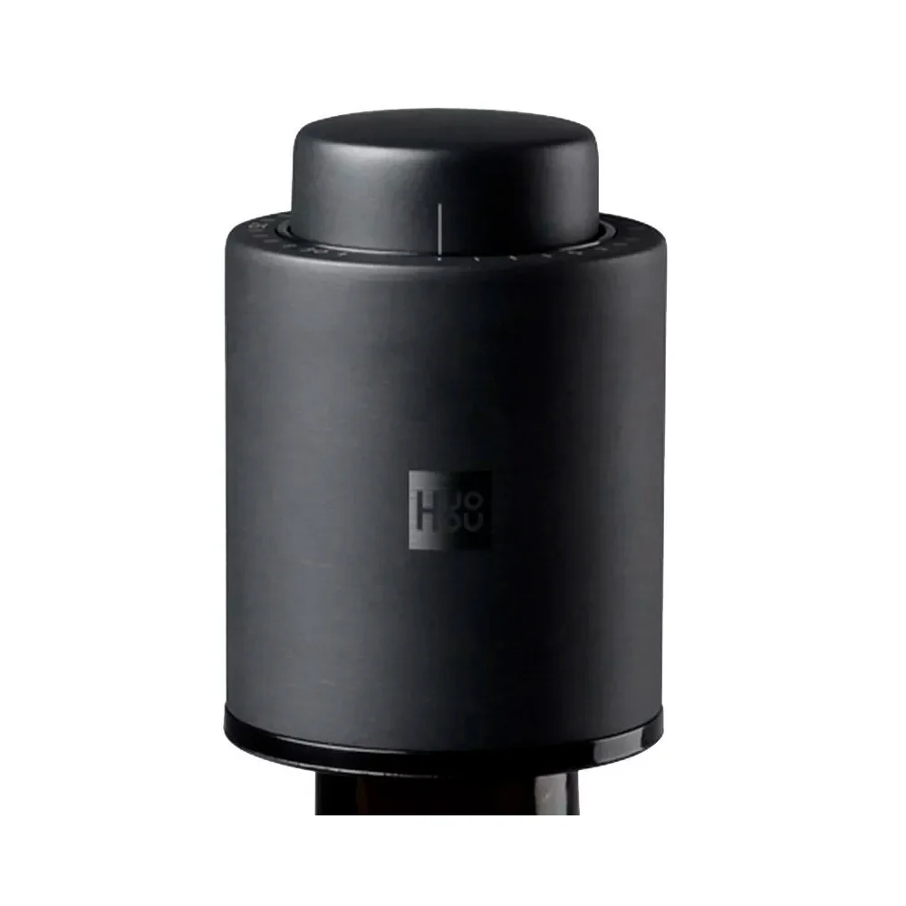 Купить Вакуумная пробка для красного вина Vacuum Wine Stopper Huohou Черный Вакуумная пробка для красного вина Vacuum Wine Stopper Huohou Черный
