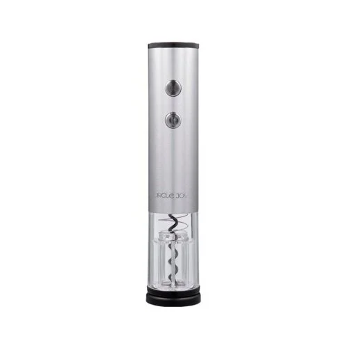 Электрический штопор Circle Joy Round Stainless Steel Electric Opener Серебряный