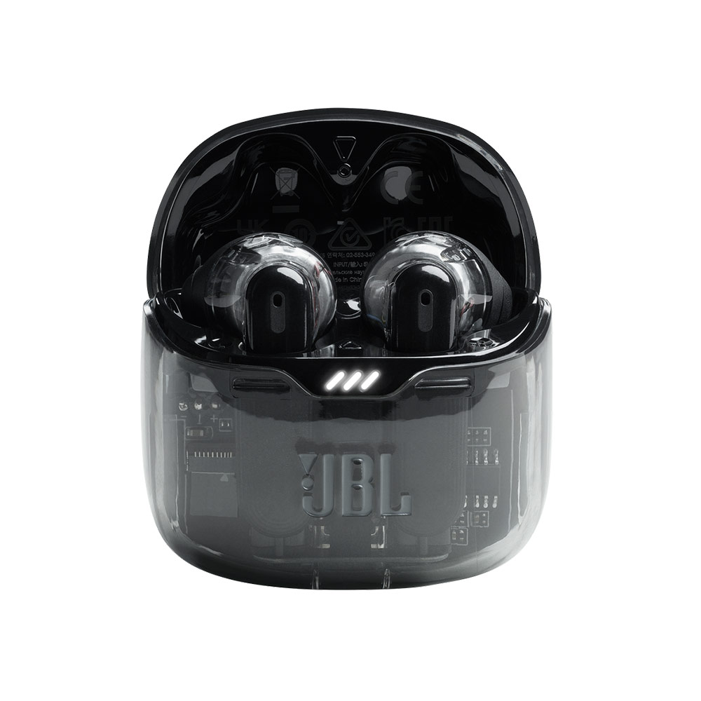 Беспроводные наушники JBL Tune Flex Ghost Black (Черный Прозрачный)