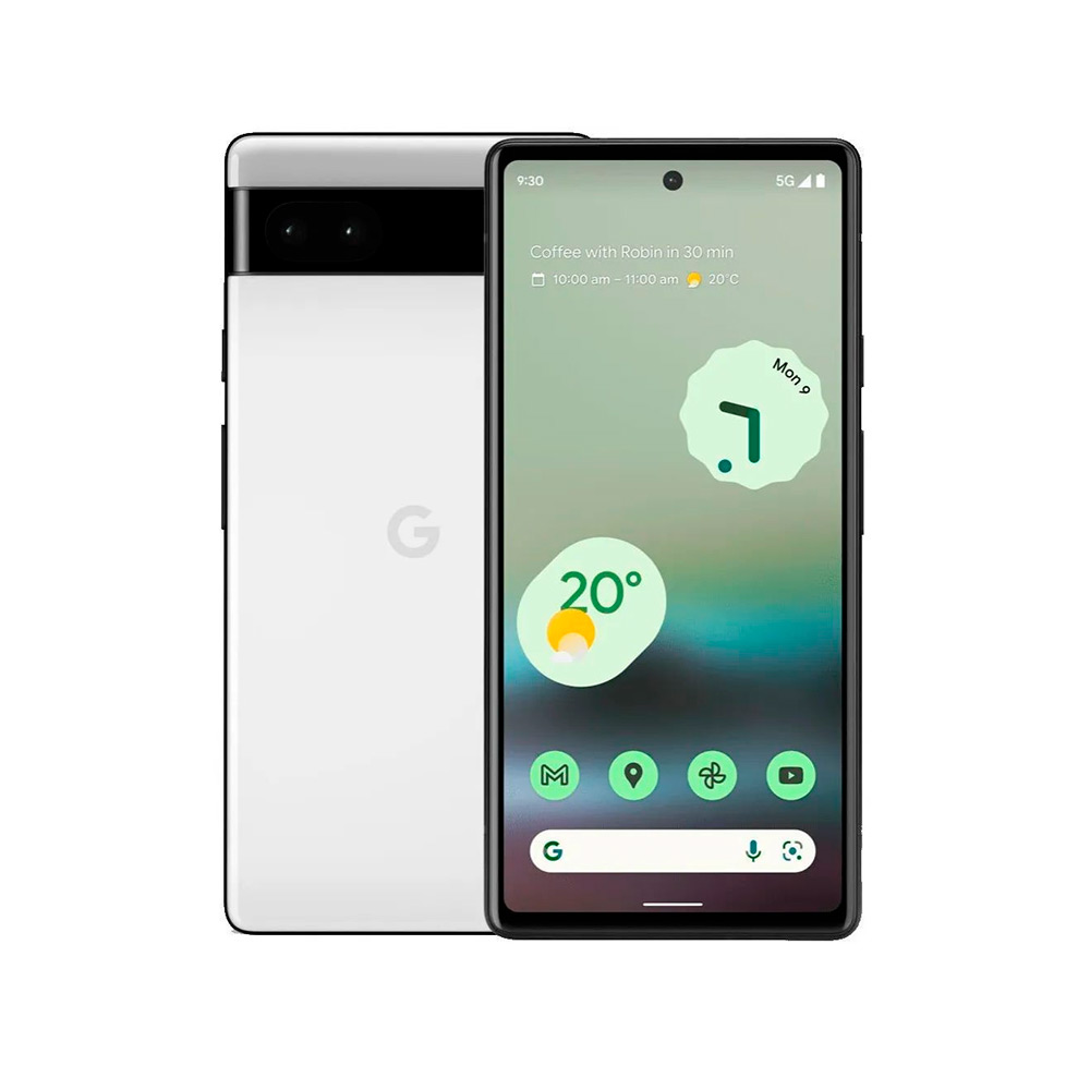 Смартфон Google Pixel 6a 6/128Gb Chalk Craie (Белый) US, размер 71.8x152.2x8.9 мм