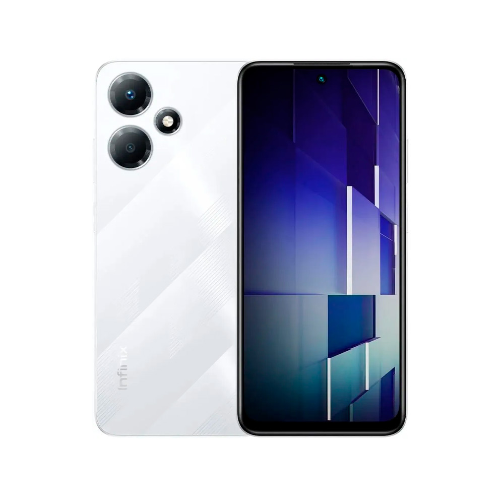 Смартфон Infinix HOT 30i 8/128Gb White (Белый) RU, размер 75.8x164x8.4 мм