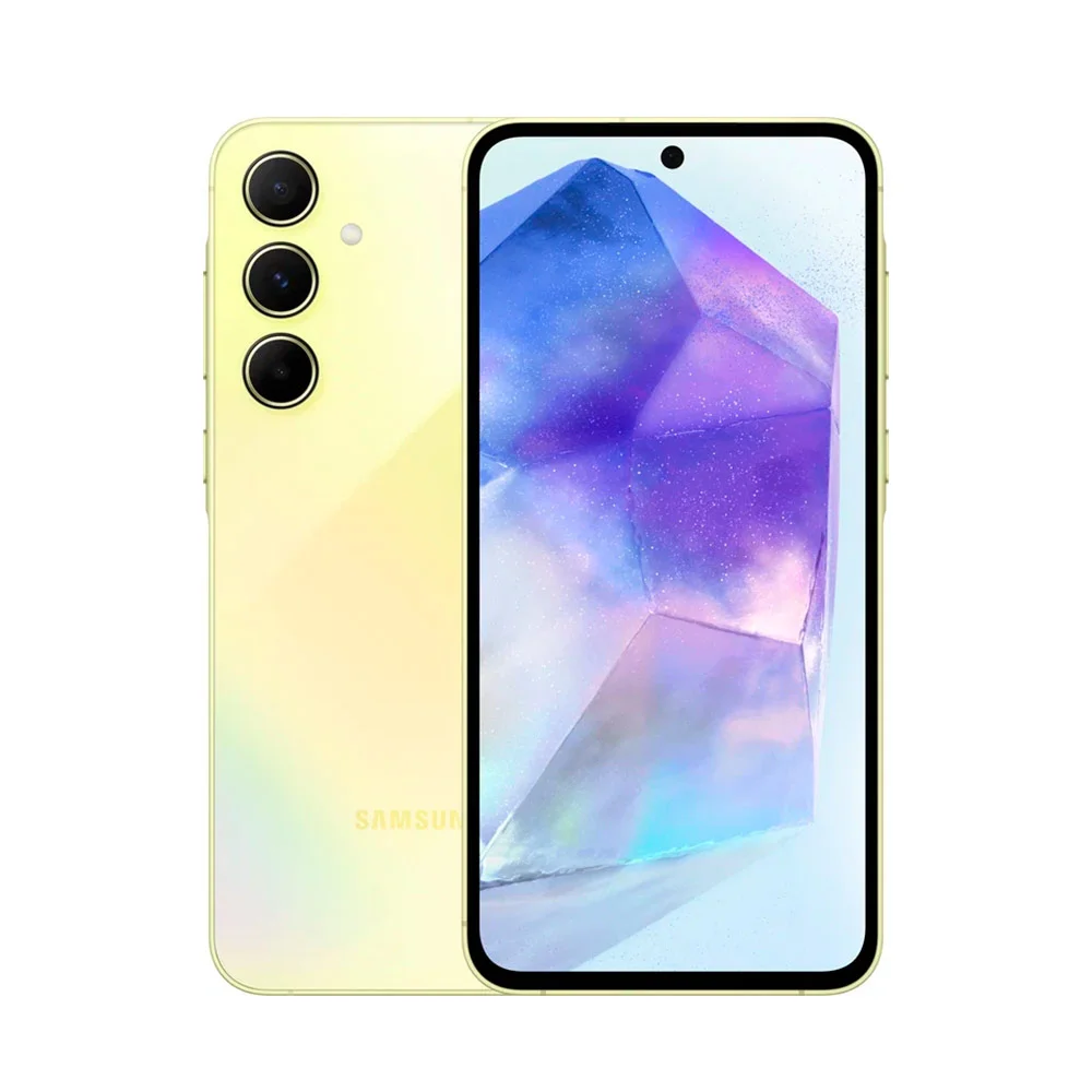 Смартфон Samsung Galaxy A55 5G (A556E/DS) 8/256Gb Lemon (Желтый)