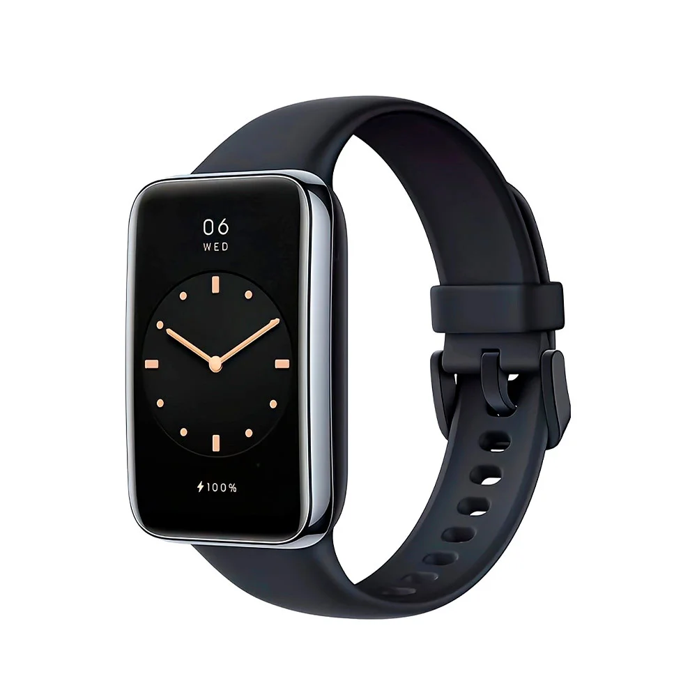 Фитнес браслет Xiaomi Mi Band 7 Pro Black Ростест (EAC) Черный