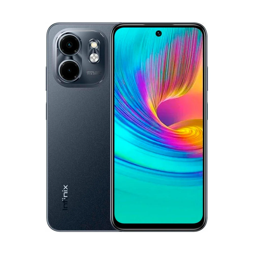Смартфон Infinix Smart 9 3/128Gb Metallic Black (Черный) RU