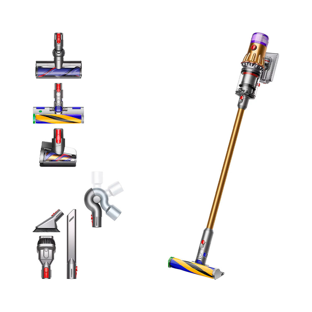 Вертикальный пылесос Dyson V12 Detect Slim Absolute (Gold) EU