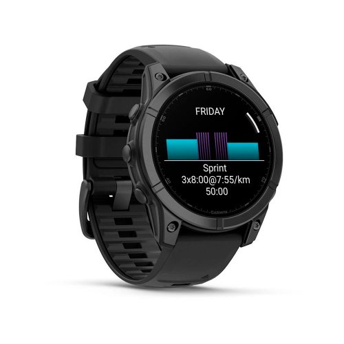 Умные часы Garmin Fenix E 47mm AMOLED Slate Gray (010-03025-01)