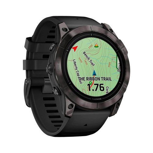 Умные часы Garmin EPIX PRO (GEN 2) SAPPHIRE EDITION 51mm Carbon Gray (010-02804-30)