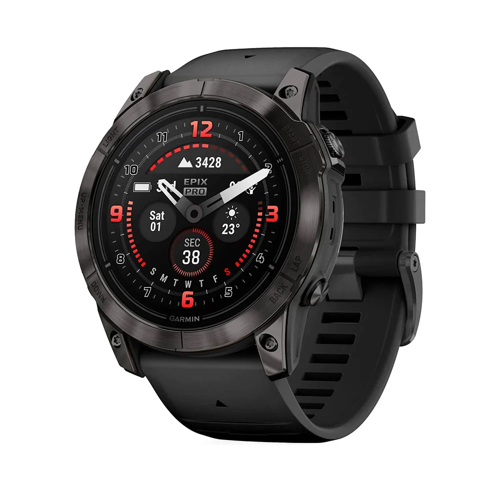 Умные часы Garmin EPIX PRO (GEN 2) SAPPHIRE EDITION 51mm Carbon Gray (010-02804-01)