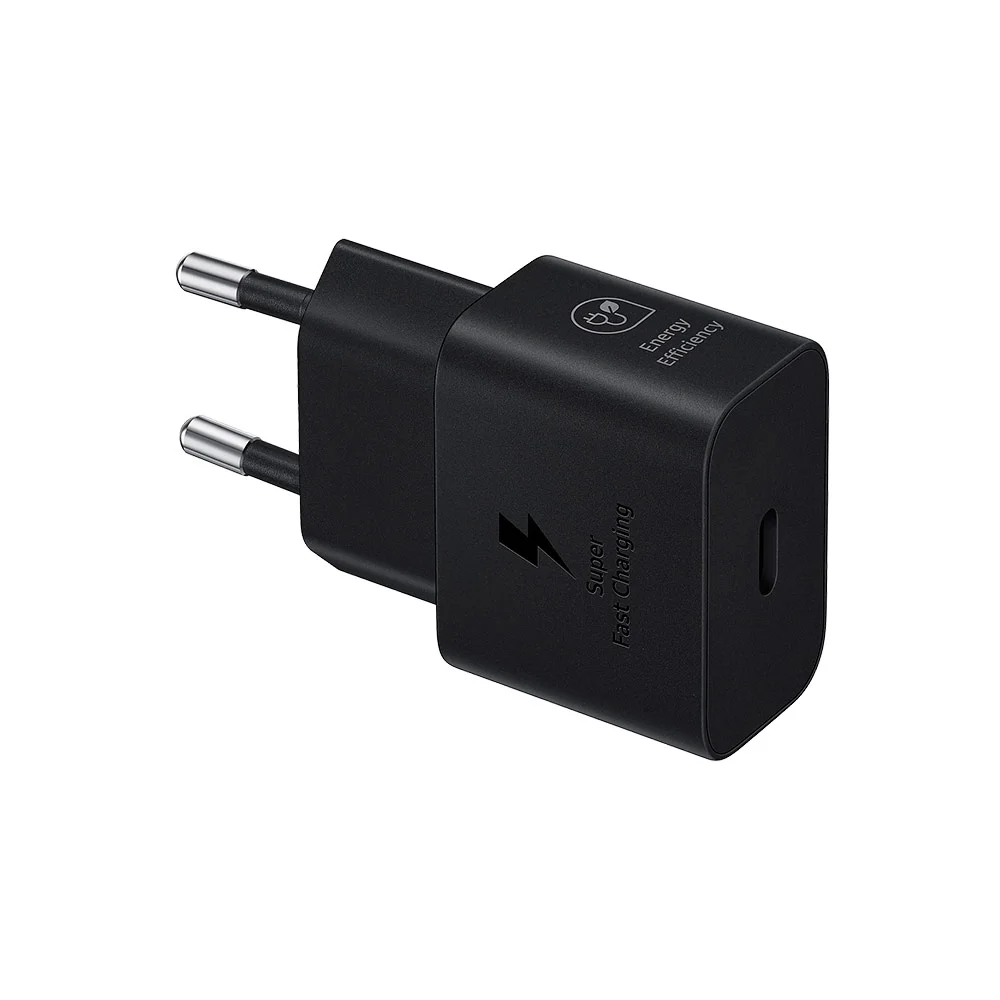 Сетевая зарядка Samsung (EP-T2510) 25W Черный + кабель Type-C