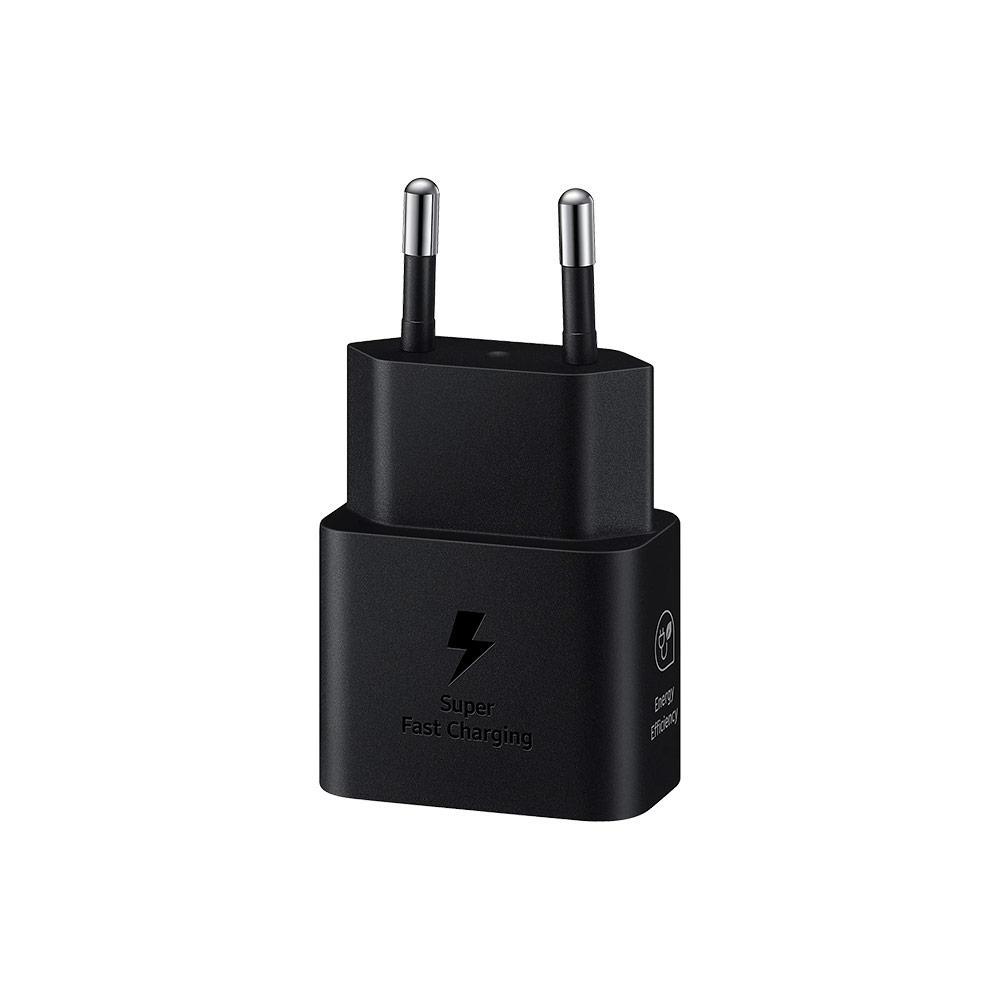 Сетевая зарядка Samsung (EP-T2510) 25W Черный + кабель Type-C