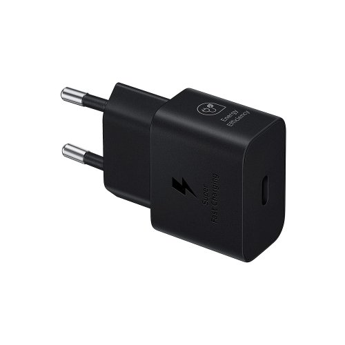 Сетевая зарядка Samsung (EP-T2510) 25W Черный + кабель Type-C