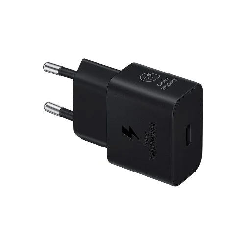 Сетевая зарядка Samsung (EP-T2510) 25W Черный + кабель Type-C