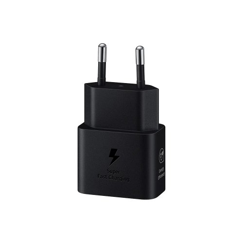 Сетевая зарядка Samsung (EP-T2510) 25W Черный + кабель Type-C