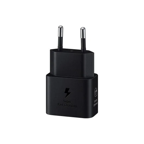 Сетевая зарядка Samsung (EP-T2510) 25W Черный + кабель Type-C