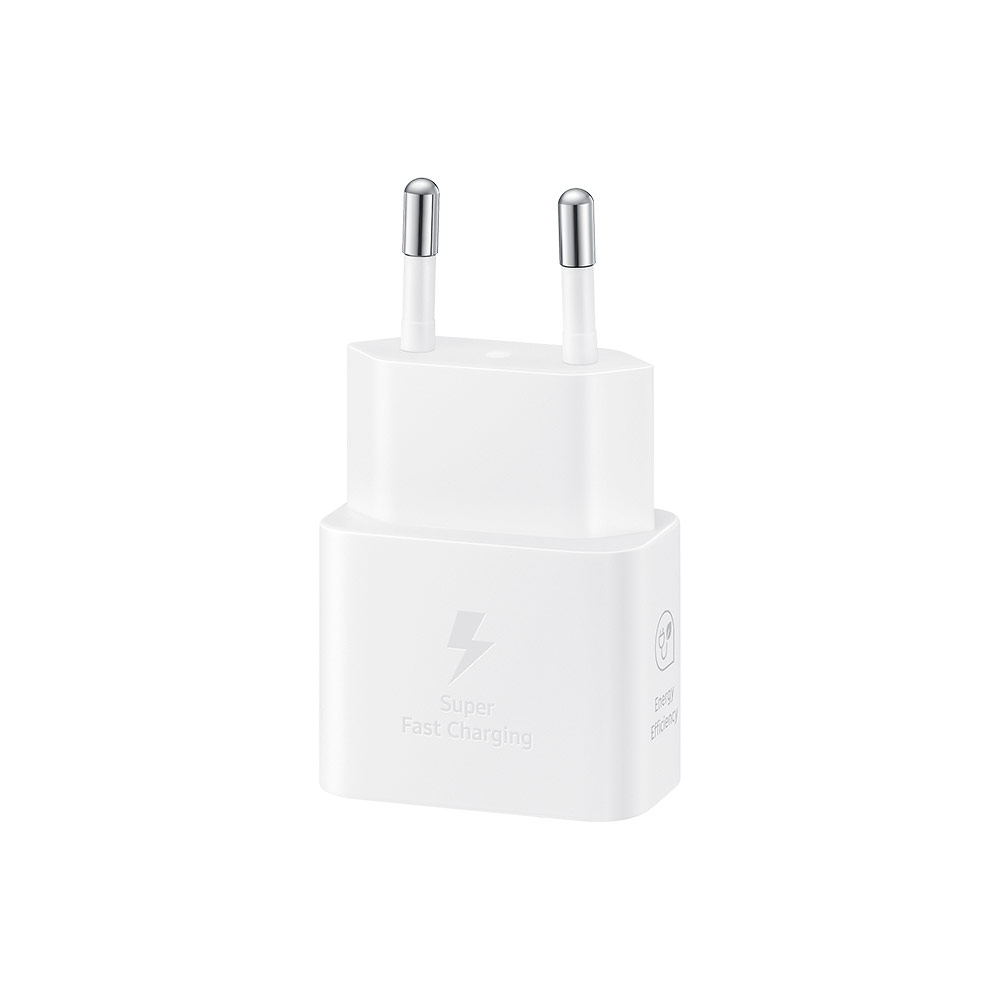 Сетевая зарядка Samsung (EP-T2510) 25W Белый + кабель Type-C