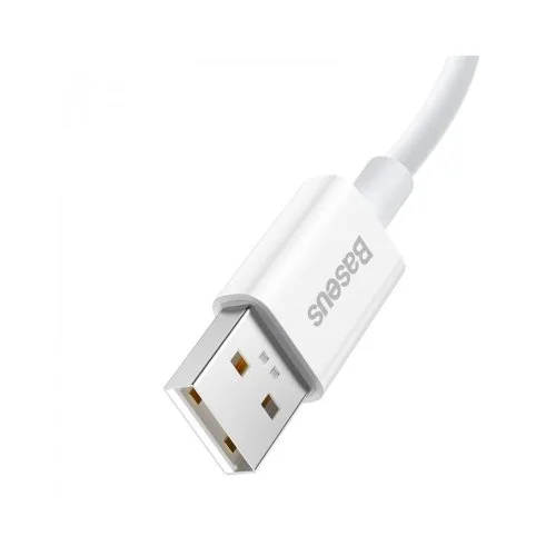 Купить Кабель Baseus Superior Series (SUPERVOOC) Fast USB to Type-C (65W, 1м) (CAYS000902) Белый Кабель Baseus Superior Series (SUPERVOOC) Fast USB to Type-C (65W, 1м) (CAYS000902) Белый
