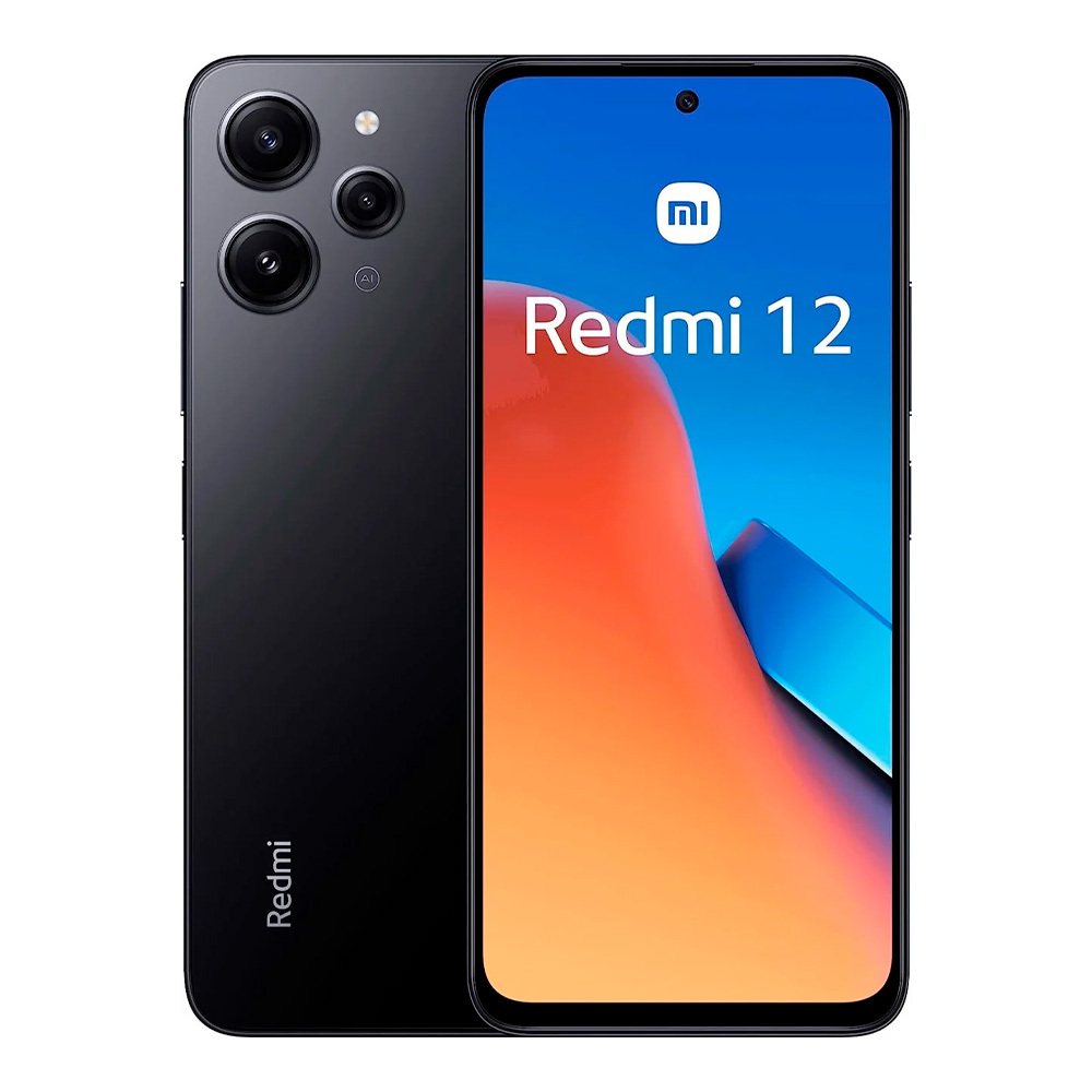 Смартфон Xiaomi Redmi 12 8/256Gb Midnight Black (Черный) EU