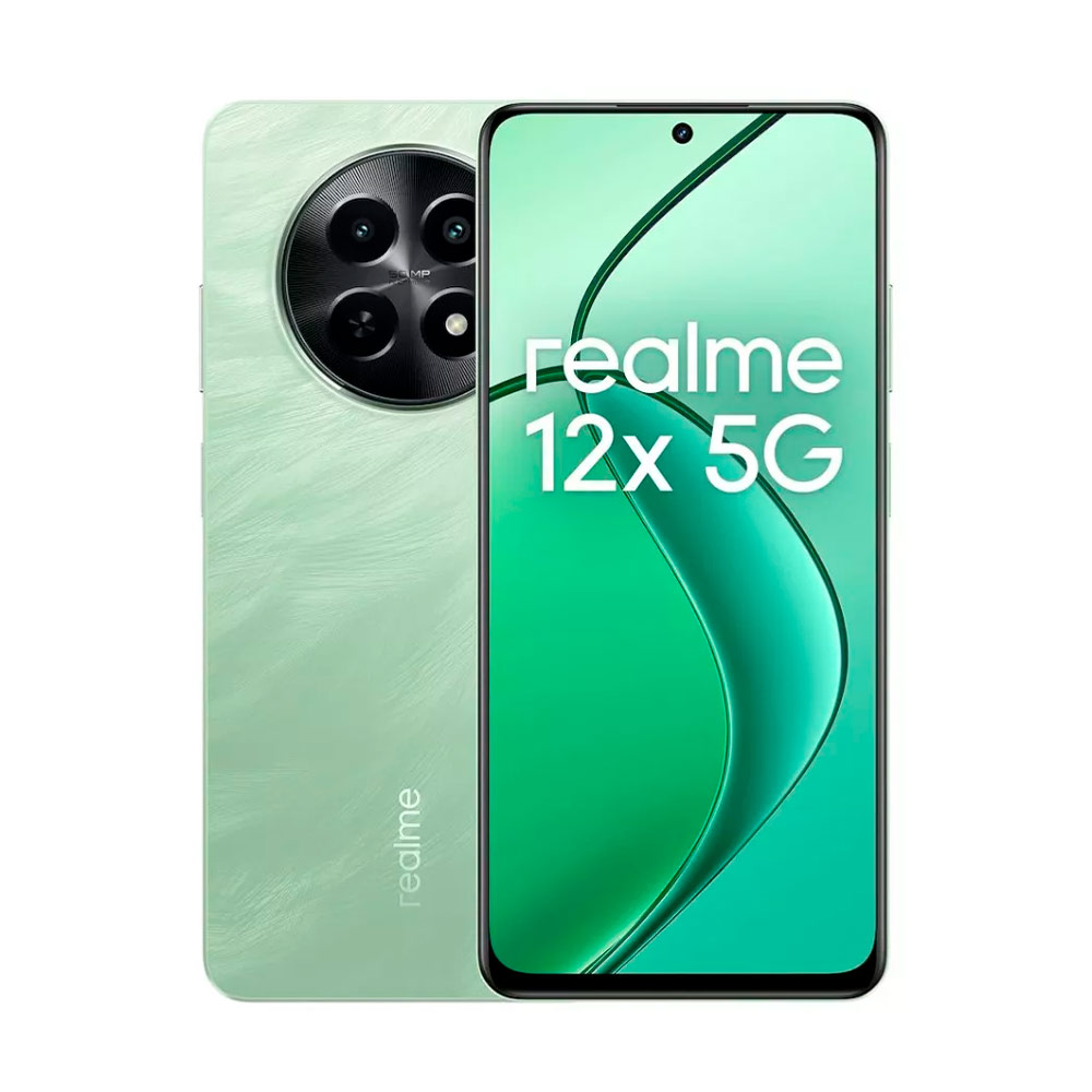 Смартфон Realme 12X 5G 8/256Gb Feather Green (Зеленый) RU