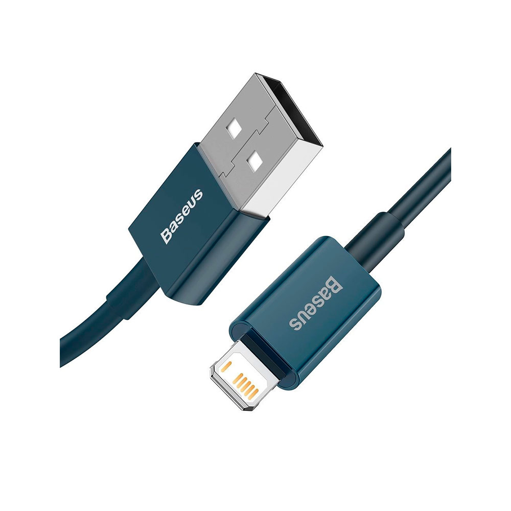 Кабель Baseus Superior Series Fast Charging Data Cable USB to Lightning (2.4A, 1м) (CALYS-A03) Синий