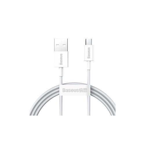 Кабель Baseus Superior Series Fast Charging Data Cable USB to Micro (2A, 1м) (CAMYS-02) Белый